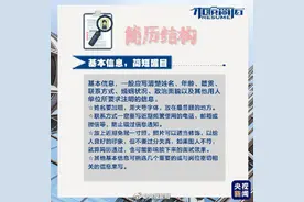 转存！干货！教你制作简历！转给找工作的TA图片