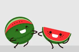 挑西瓜时别再用手拍了，教你个方法，保证皮薄汁多还很甜图片