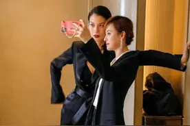 最萌身高差！孙俪晒与名模王雯琴合照 自称“矮半头”图片