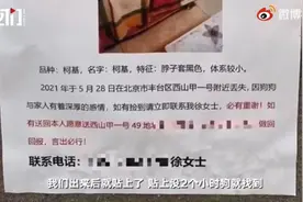 狗主人回应寻狗送北京房产：是送狗回家有重谢，打印店误打成送房图片