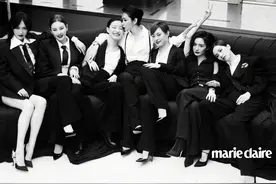 嘉人黑白系群像照名场面：“仙剑三美”杨幂刘诗诗唐嫣同框 咏梅倪妮相拥氛围感强图片