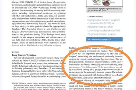 青大附院矫文捷教授团队肺癌手术创新成果走上国际前沿图片