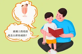 玻璃上的花纹是怎么产生的？图片