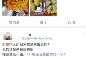 “榴莲盲盒”走红引发榴莲销售热，你开到的是“报恩”还是“报仇”？图片