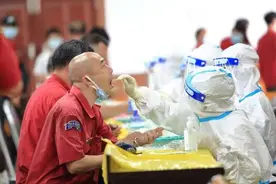 广州天河区、黄埔区全员检测核酸图片