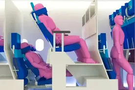 双层座位客舱“神设计”可能就是未来飞行的样子图片