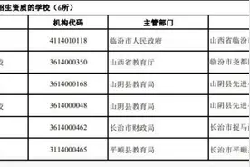 山西师范大学临汾学院等6校被取消中职招生资质图片