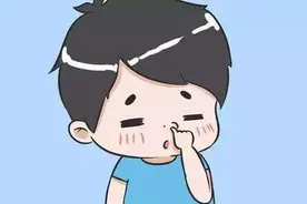 用手抠鼻孔不仅会变大鼻子，还可能诱发鼻炎图片