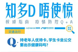 数据共享促便民！老年优待卡、学生卡坐公交自动核验健康码图片