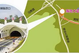 本月中旬建成通车 厦门海沧隧道怎么走？示意图来了图片
