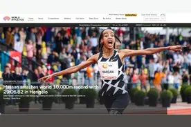 29分06秒82！荷兰名将哈桑打破女子万米世界纪录图片