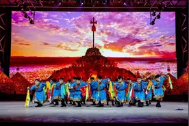 2021年辉腾锡勒大型游牧风情演艺《相会敖包》正式开演图片