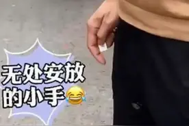 考场外，有个紧张到“没有灵魂”的爸爸……图片