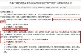 安庆市立医院东院区二期将要施工！为期4年图片