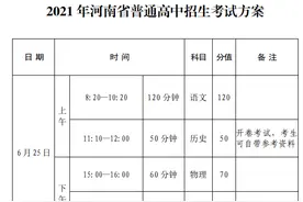 注意！事关信阳中招考试图片