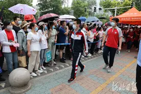 河北石家庄：高考首日图片