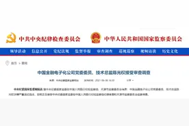 中国金融电子化公司党委委员、技术总监陈光权接受审查调查图片