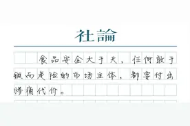 让惩罚性赔偿为食品安全护航图片