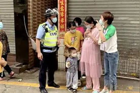 隔离小区内孕妇羊水突然破了 幸好遇上他们……图片