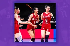 世界女排联赛：张常宁36分 中国女排3:2逆转击败巴西队结束四连败图片