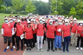 北京：器官移植患者健步走 迎中国器官捐献日图片