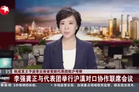 阮成发王予波率云南省党政代表团抵沪考察：李强龚正与代表团举行沪滇对口协作联席会议视频封面