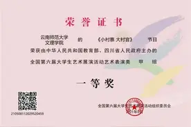 斩获一等奖！昆明文理学院原创作品在全国第六届大艺展大放异彩图片