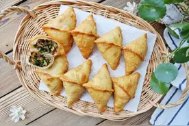 河南端午美食之炸菜角（外皮不硬有技巧）图片
