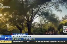 2022世界大学排名公布：清华北大，双双进前20！视频封面