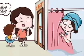 家长带异性孩子进更衣室引热议，这种“性别尴尬”别不当回事！图片