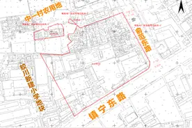宁波江湾智创小镇内有新的拆迁！隔壁是一所在建小学图片