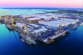 针对中国？美最大军用造船厂扩招3000造舰工人图片