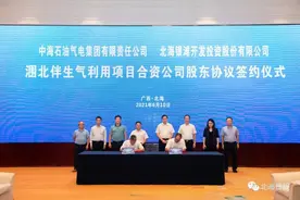 涠北伴生气利用项目落户铁山港图片