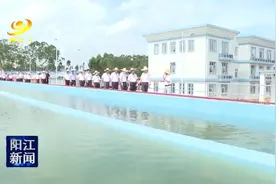 阳西陂底水厂正式通水图片