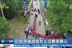 致敬英烈！47位战役烈士集中迁至济南革命烈士陵园，长眠英雄山下视频封面
