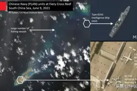 呵！解放军三款新式装备现身南海永暑礁，美国立马拿卫星图挑衅图片