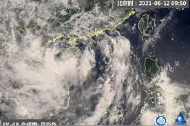 热带低压登陆海南岛 涉海景区暂停营业图片