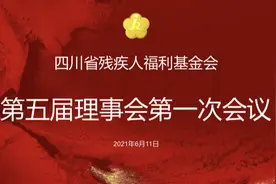 四川省残疾人福利基金会第五届理事会召开 现场募集6869万元用于残疾人事业图片