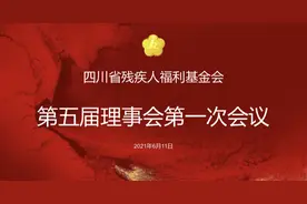 四川省残疾人福利基金会第五届理事会召开 现场募集6869万元用于残疾人事业图片