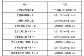 安徽高考志愿填报时间公布 首批集中填报为6月27日图片
