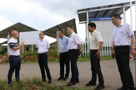 浙能集团党委书记、董事长胡仲明调研长兴新能源公司图片