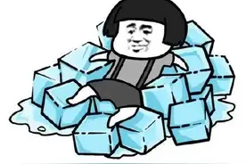 太太太太太热了！路上沥青都化了…图片