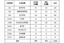 鲁迅美术学院公布2021年本科招生计划图片
