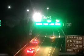 前车高速隧道口停车变道 后车追尾罚款200元视频封面