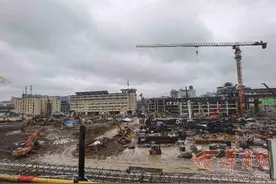 西安地铁4号线火车站站力争2022年建成投用 施工进度曝光图片