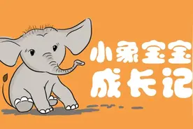 也太萌了吧！野象宝宝的这些举动…图片