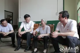 刘非到新化琅塘镇开展党史学习教育基层联点工作图片
