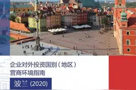 《企业对外投资国别（地区）营商环境指南》波兰（2020）（下）图片