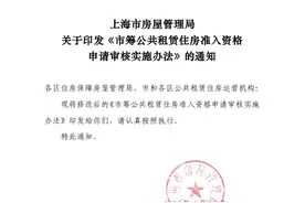 最新版《市筹公共租赁住房准入资格申请审核实施办法》发布！附政策解读，速速收藏图片
