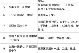 三亚家长，2021年三亚市义务教育阶段中小学校服务区域公布图片